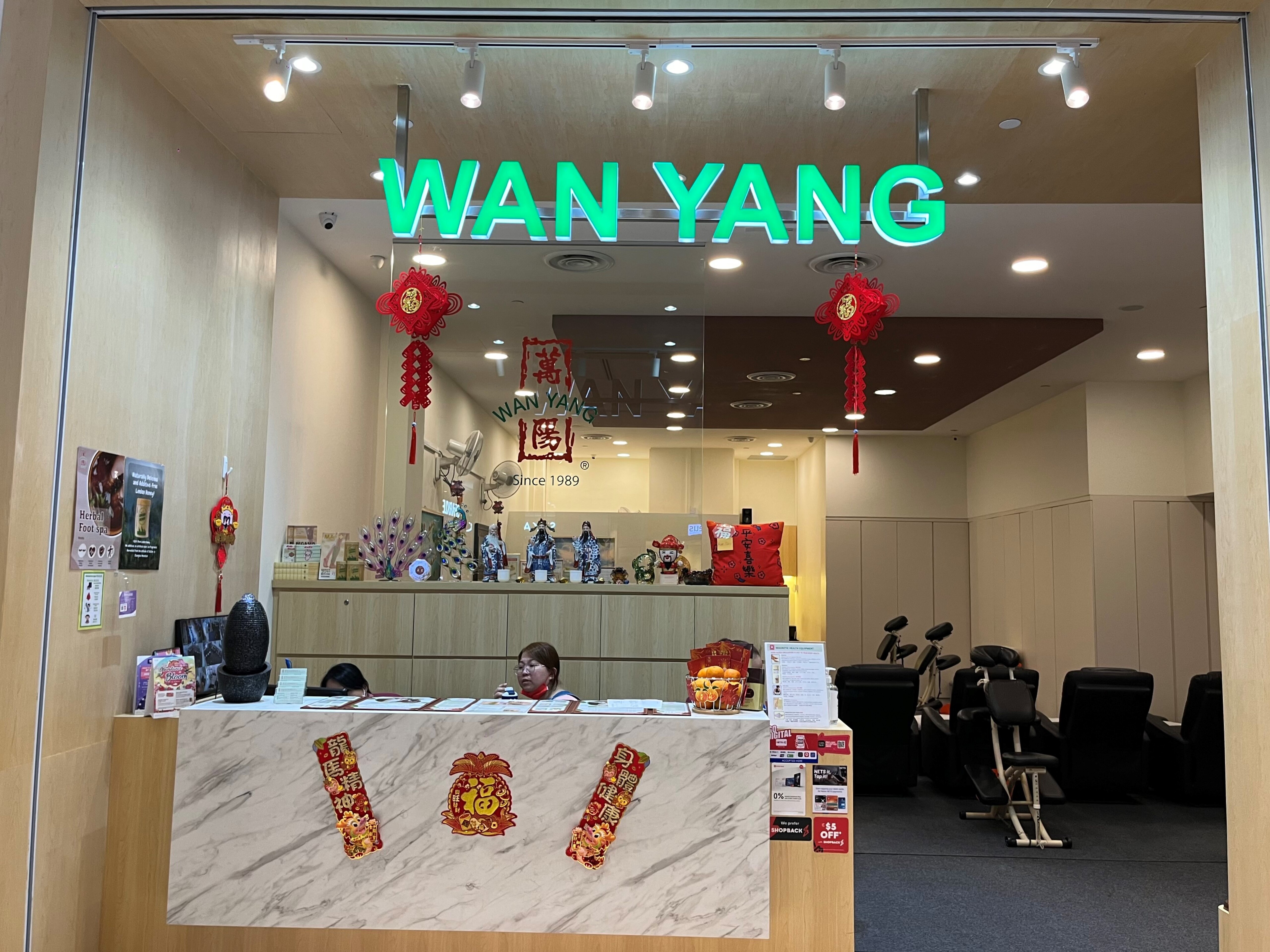 Wan Yang Health Product & Foot Reflexology Centre L Privileges